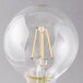 Satco S29563 4.5 Watt (40 Watt Equivalent) Clear Warm White Globe LED Light Bulb - 120V (G25) Main Thumbnail 3