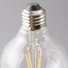Satco S29563 4.5 Watt (40 Watt Equivalent) Clear Warm White Globe LED Light Bulb - 120V (G25) Main Thumbnail 4