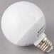 Satco S9200 6 Watt (40 Watt Equivalent) Frosted Warm White LED Globe Light Bulb - 120V (G25) Main Thumbnail 2