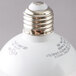 Satco S9200 6 Watt (40 Watt Equivalent) Frosted Warm White LED Globe Light Bulb - 120V (G25) Main Thumbnail 4