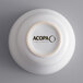 Acopa 7.25 oz. Bright White Rolled Edge Stoneware Bouillon Cup - 36/Case Main Thumbnail 4