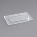 Cambro 90CWC135 Camwear 1/9 Size Clear Polycarbonate Flat Lid Main Thumbnail 4