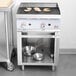 Cooking Performance Group 24CBRSBNL Natural Gas 24" Radiant Charbroiler with Storage Base - 80,000 BTU Main Thumbnail 1