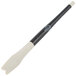 A white and black Mercer Culinary round arch silicone plating tool.