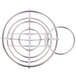 Clipper Mill by GET 4-88864 5" x 7" Stainless Steel Wire Cone Basket with Ramekin Holder Main Thumbnail 5
