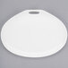 A Libbey white porcelain oval plate.