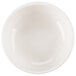 A white Reserve by Libbey Royal Rideau porcelain bowl.