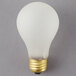 Satco S3932 100 Watt Frosted Shatterproof Finish Incandescent Rough Service Light Bulb -130V (A19) Main Thumbnail 1