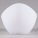 Fineline 6303-WH Tiny Temptations 5" x 2 5/8" Tiny Tureens White Plastic Bowl - 240/Case Main Thumbnail 3
