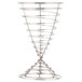 Clipper Mill by GET 4-88068 4" Round Stainless Steel Spiral Wire Cone Basket Main Thumbnail 3