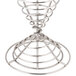 Clipper Mill by GET 4-88068 4" Round Stainless Steel Spiral Wire Cone Basket Main Thumbnail 4
