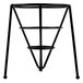 Clipper Mill by GET 4-33888 5" Black Wrought Iron Stackable Cone Basket with Teflon® Coating Main Thumbnail 3