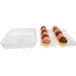24 Compartment Clear High Dome Cupcake Container - 50/Case Main Thumbnail 4