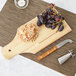3 Piece Semi-Hard Wood Handled Cheese Knife and Board Set with Button Clincher Main Thumbnail 1