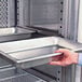 Avantco SS-2F-HC 54" Stainless Steel Two Section Solid Door Reach-In Freezer Main Thumbnail 6