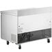 Avantco SS-WT-48F-HC Two Door Worktop Freezer with 3 1/2" Backsplash Main Thumbnail 3