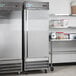 Avantco SS-1R-HC 29" Stainless Steel Solid Door Reach-In Refrigerator Main Thumbnail 1