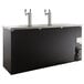 Avantco UDD-72-HC (2) Double Tap Kegerator Beer Dispenser - Black, (3) 1/2 Keg Capacity Main Thumbnail 4