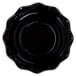 Cambro SRB13CW110 Camwear 13 oz. Black Polycarbonate Swirl Bowl - 24/Case Main Thumbnail 4