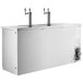 Avantco UDD-72-HC-S (2) Double Tap Kegerator Beer Dispenser - Stainless Steel, (3) 1/2 Keg Capacity Main Thumbnail 4