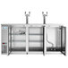 Avantco UDD-72-HC-S (2) Double Tap Kegerator Beer Dispenser - Stainless Steel, (3) 1/2 Keg Capacity Main Thumbnail 5