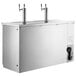Avantco UDD-60-HC-S (2) Double Tap Kegerator Beer Dispenser - Stainless Steel, (2) 1/2 Keg Capacity Main Thumbnail 4