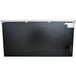 Avantco UBB-3-HC 69" Black Counter Height Solid Door Back Bar Refrigerator with LED Lighting Main Thumbnail 2
