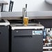 Avantco UDD-1-HC Single Tap Kegerator Beer Dispenser - Black, (1) 1/2 Keg Capacity Main Thumbnail 1