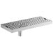 Micro Matic DP-120DGR 5" x 12" Stainless Steel Surface Mount Drip Tray with Glass Rinser Main Thumbnail 2