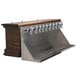 Micro Matic CFD10A 10 Tap Air Cooled Irish Coffin Box - Dark Oak Main Thumbnail 2