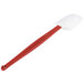 Rubbermaid FG196800RED 16 1/2" Red High Temperature Silicone Spoonula Main Thumbnail 4