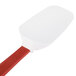 Rubbermaid FG196800RED 16 1/2" Red High Temperature Silicone Spoonula Main Thumbnail 5