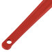 Rubbermaid FG1964000000 16 1/2" Red High Temperature Silicone Spatula Main Thumbnail 5