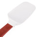 Rubbermaid FG196600RED 9 1/2" Red High Temperature Silicone Spoonula Main Thumbnail 5