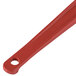 Rubbermaid FG196700RED 13 1/2" Red High Temperature Silicone Spoonula Main Thumbnail 6