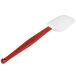 Rubbermaid FG196700RED 13 1/2" Red High Temperature Silicone Spoonula Main Thumbnail 4