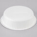 Solut 8 oz. White Round Oven Safe Paper Baking Cup with Flange and Extruded PET Coating - 600/Case Main Thumbnail 3