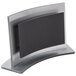 Cal-Mil 891 Black Write-On Forma Board with Silver Frame - 3" x 2" x 2 1/2" Main Thumbnail 3
