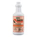 A white plastic bottle of Noble Eco Pantry Guard insecticide spray designed for safe use in food service areas.