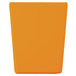 A Tablecraft orange rectangular container with white edges.