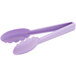 Mercer Culinary M35100PU Hell's Tools® 9 1/2" Purple High Temperature Plastic Tongs Main Thumbnail 3