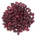 A pile of dried small red beans.