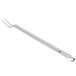 A silver stainless steel Vollrath pot fork with a hooked handle.