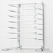 A white American Metalcraft pizza pan rack mounting hardware set with spirals.