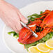 Choice 6" Double Jaw Zinc-Plated Steel Lobster Cracker Main Thumbnail 3