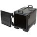 Cambro Ultra Pan Carrier® Black Front Loading Insulated Food Pan Carrier - 4 Full-Size Pan Max Capacity Main Thumbnail 3