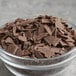 Dark Chocolate Flakes Topping - 45 lb. Main Thumbnail 2