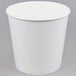 Lavex Lodging 10 lb. White Disposable Paper Ice Bucket - 150/Case