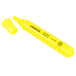 A Universal fluorescent yellow highlighter with a black and yellow cap.