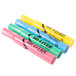 A package of Avery Hi-Liter desk style highlighters in light colors, including pink, blue, yellow, and green.